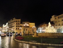 Sevilla bei Nacht